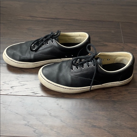 Sperry lace-up black leather boat shoes - Picture 4 of 5